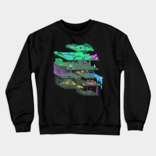 Dungeoneering Map Crewneck Sweatshirt